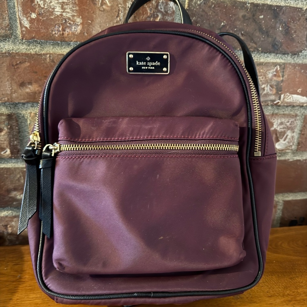kate spade Plum Backpack